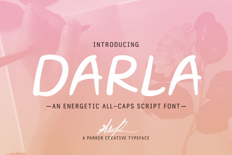 Darla Script Handwritten Font