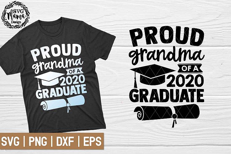 Proud grandma of a Graduate SVG