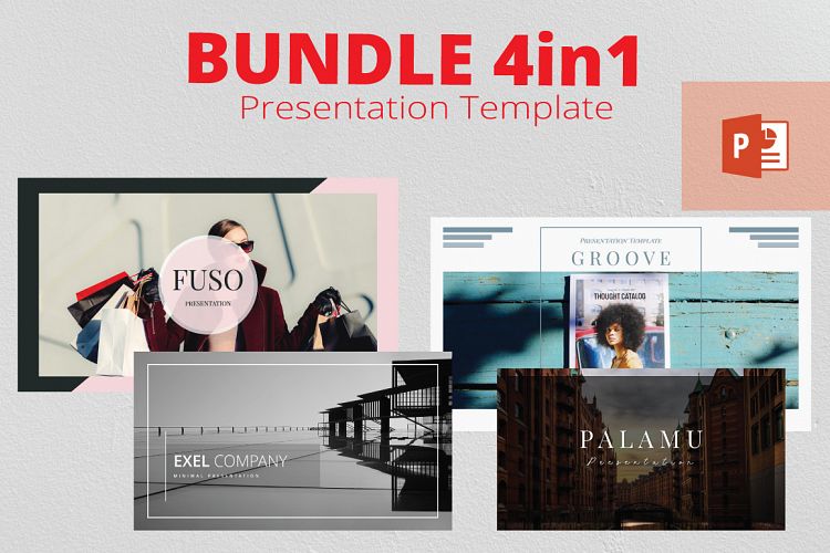 4in1 Bundle Powerpoint Template