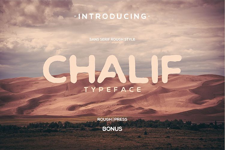 Chalif Typeface