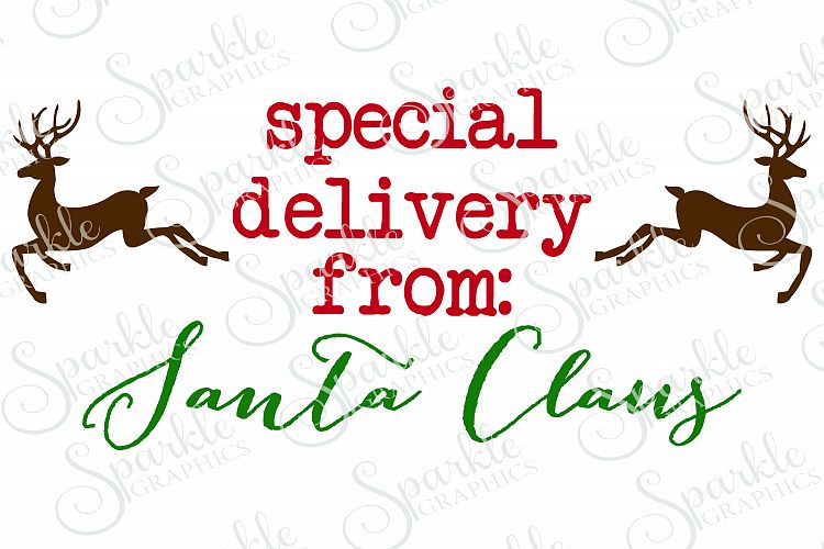 Special Delivery Santa Sack File Set Svg Eps Dxf Png 37435 Svgs Design Bundles