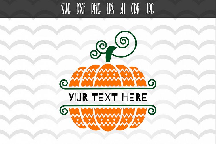 Autumn Thanksgiving Pumpkin SVG