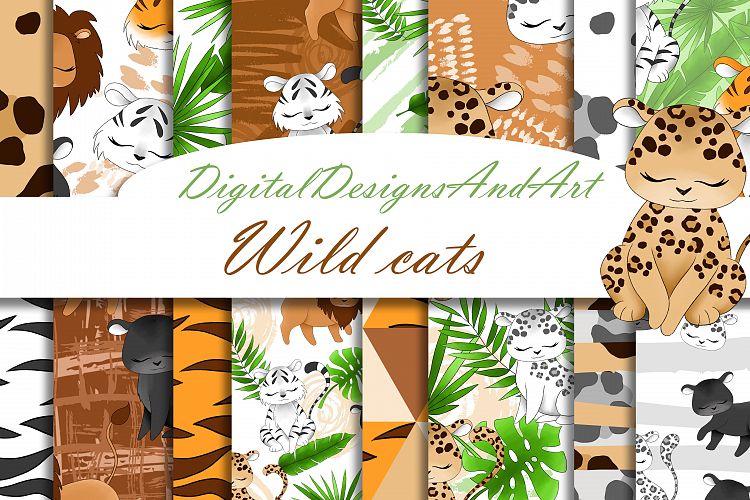 Wild cats patterns