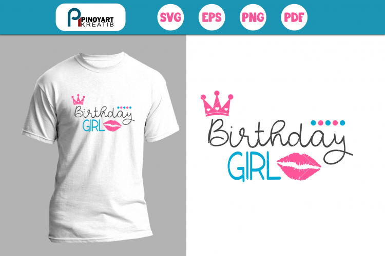 Birthday Girl SVG