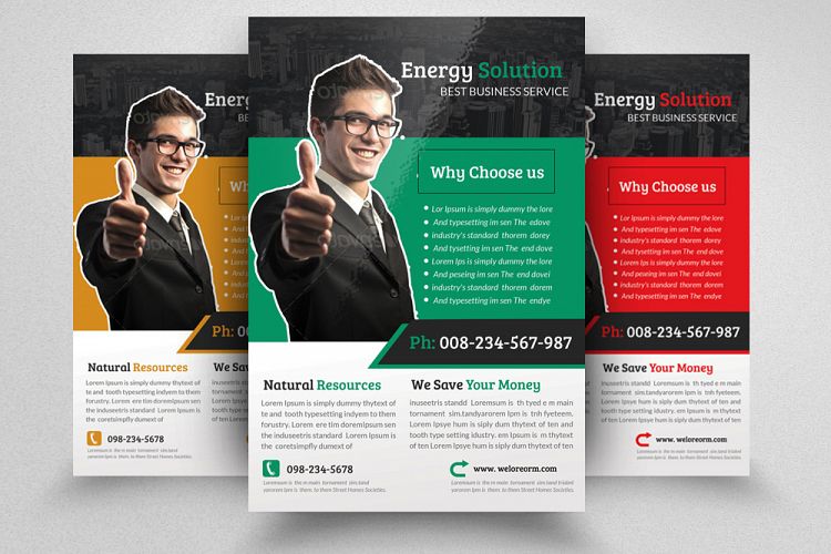 Business Best Solution Flyer Template