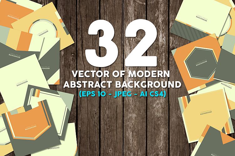 32 Vector of modern abstract background