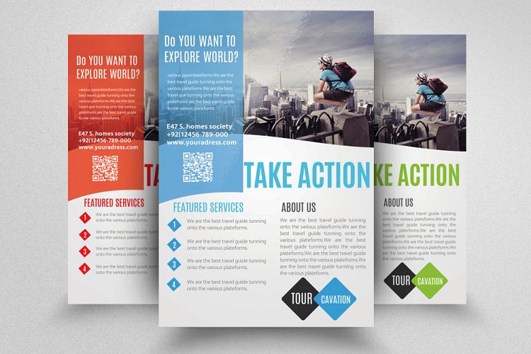 Travelling Agency Business Flyer
