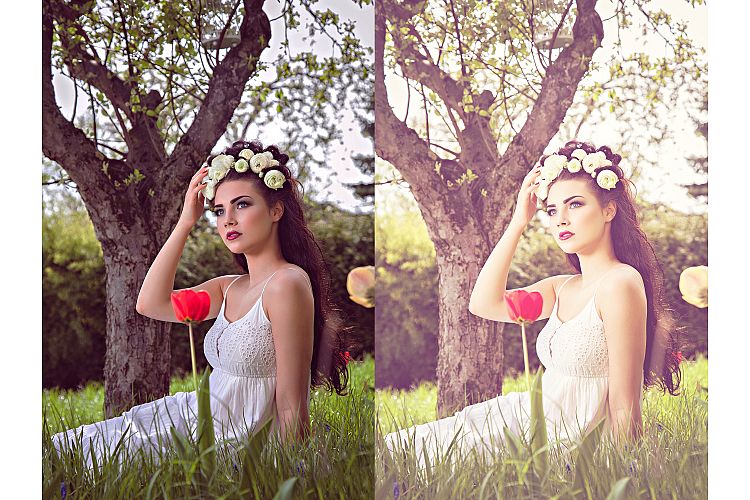 47 Spring Photoshop Actions Collection (Action for photoshop CS5,CS6,CC)