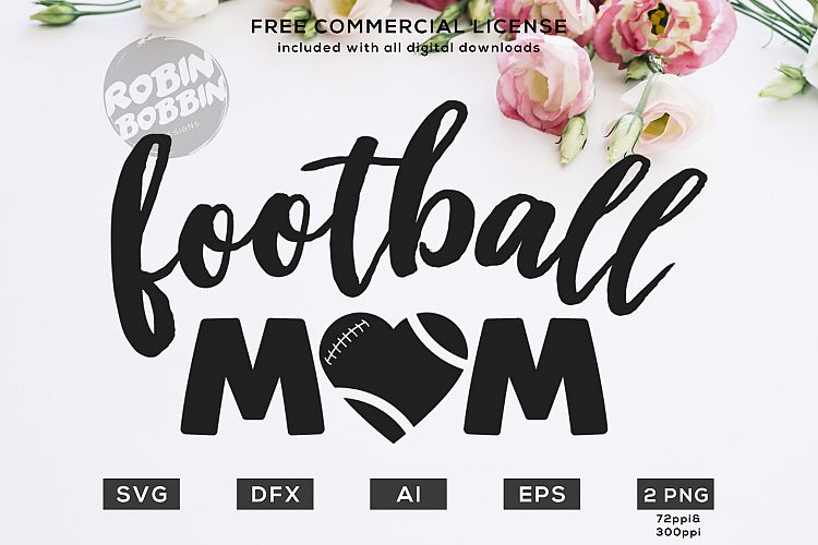 Download Football Mom - Sport Mom SVG File (65050) | Cut Files ...