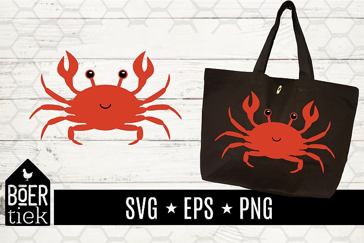 Crab, SVG cutting file