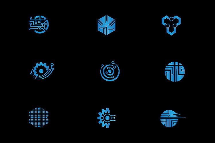 vector logo technology