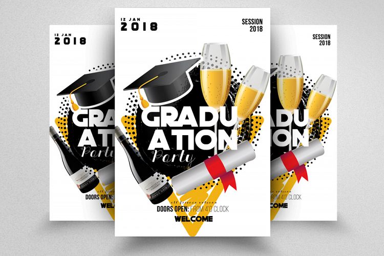 Graduation Flyer Template