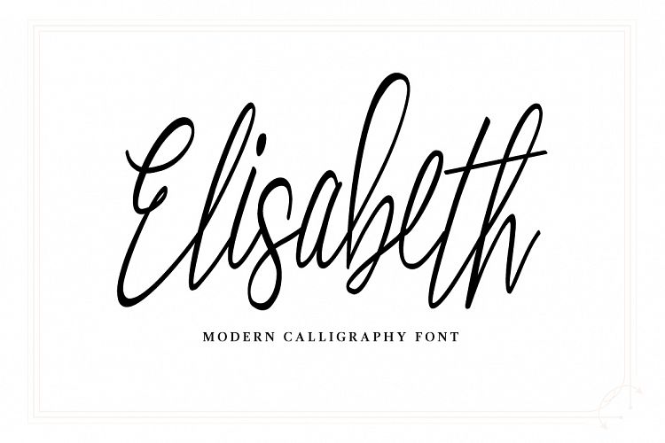 Elisabeth Script Font