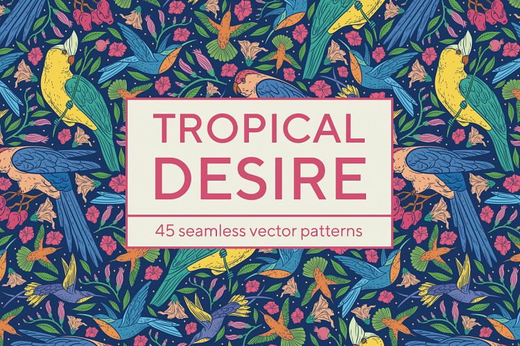 Tropical desire patterns collection