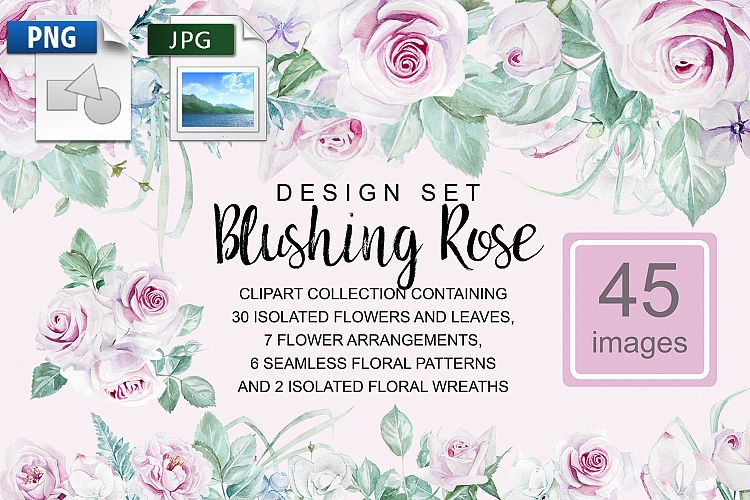 Blushing Rose Design Set