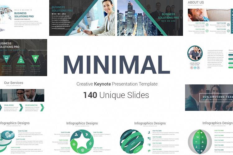 Minimal Keynote Presentation Template