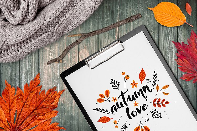 Autumn Scene Mock-up 1