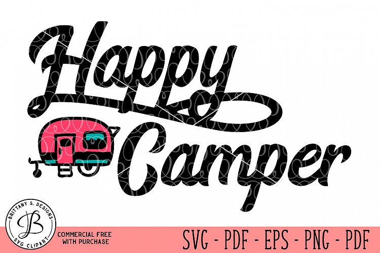 Happy Camper SVG