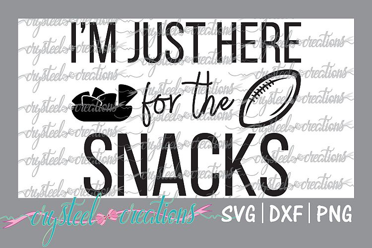 Im just here for the snacks