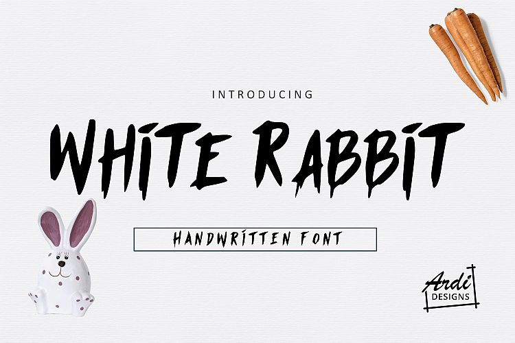 White Rabbit Font