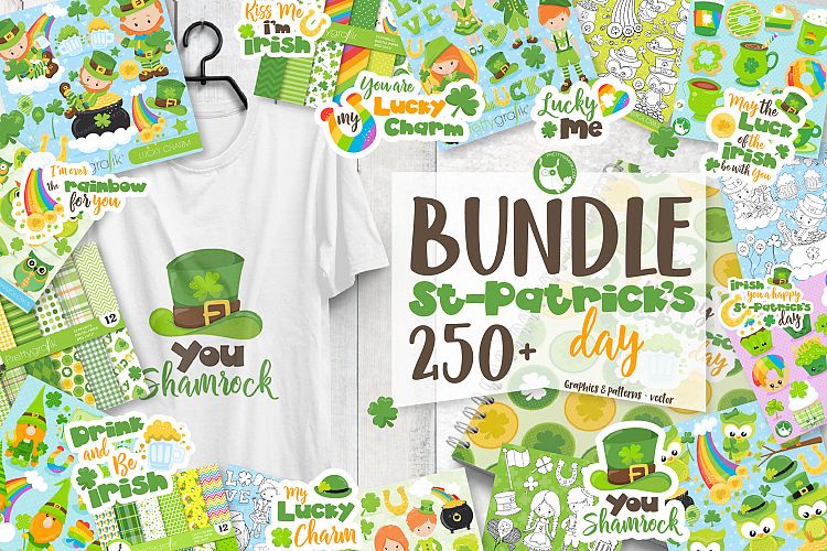 St-Patricks Day MEGA BUNDLE - 80%OFF