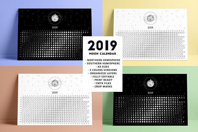 Moon Calendar 2019