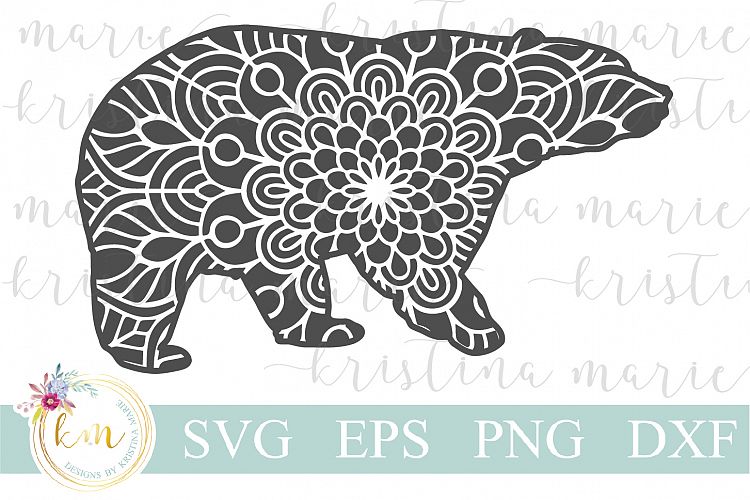 Mandala Bear SVG Bundle