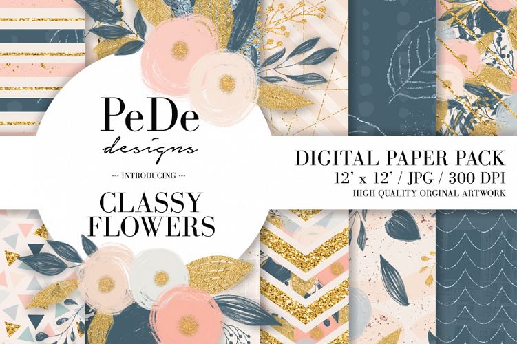 Classy Floral Backgrounds