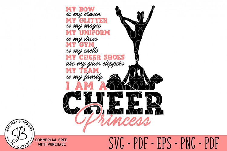 Cheer Princess SVG