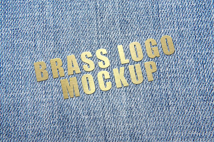 Brass Logo Mockup