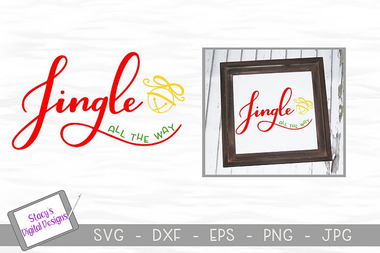 Jingle all the way SVG / Christmas SVG