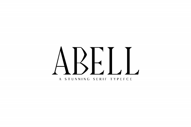 Abell Serif Font Family Pack