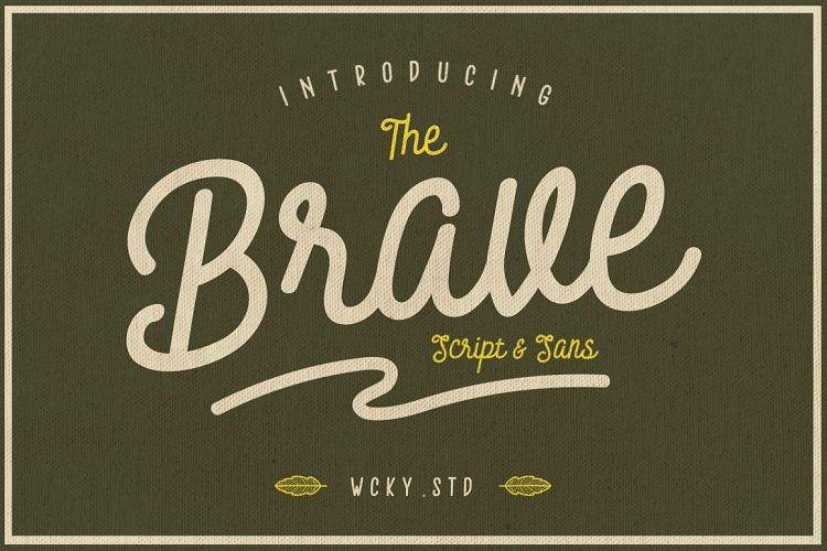 Brave Typeface