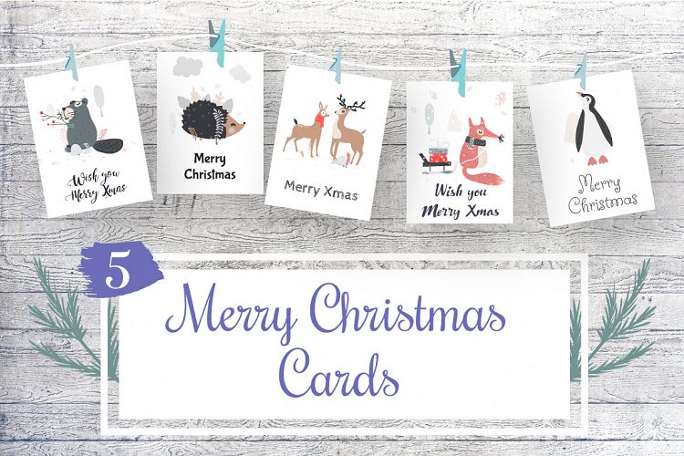 5 Christmas Cards