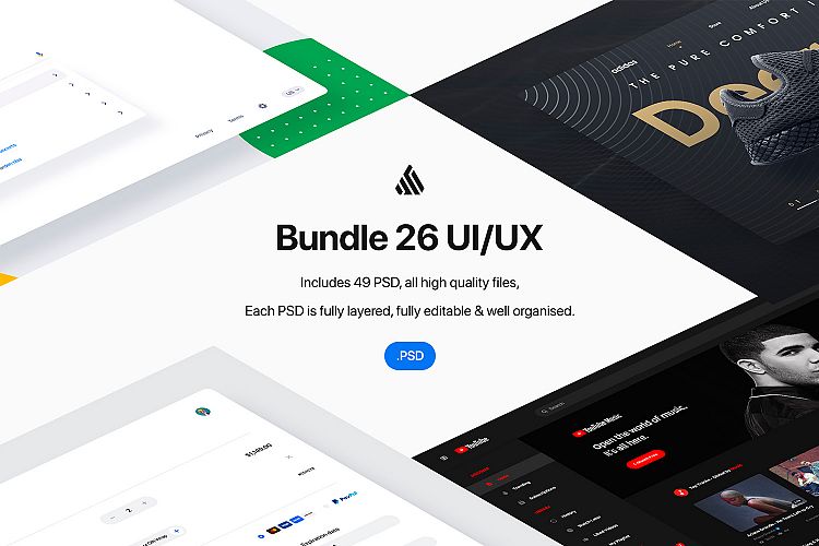 Bundle 26 User Interfaces - PSD