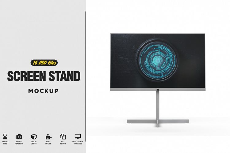Screen Stand Mockup