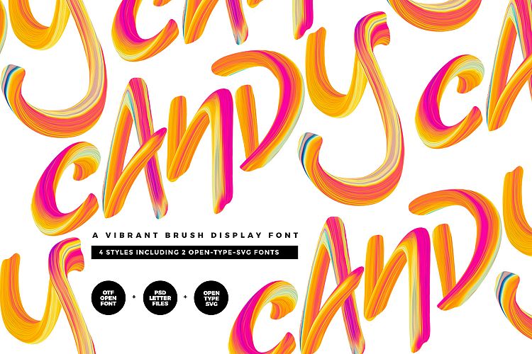 Candy Colour Font