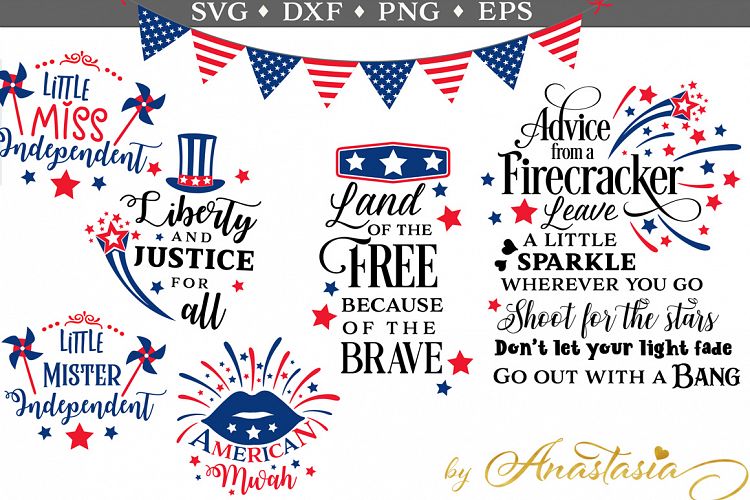 The 4th of July SVG Pack - Limited Promotion