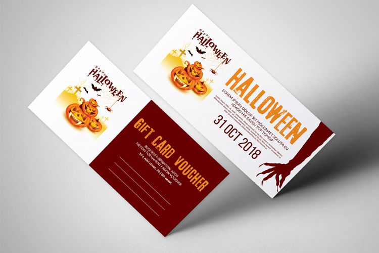 Halloween Party Gift Voucher