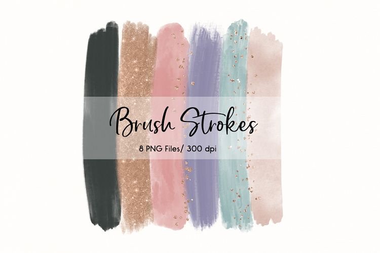 Brush Strokes Clip Art