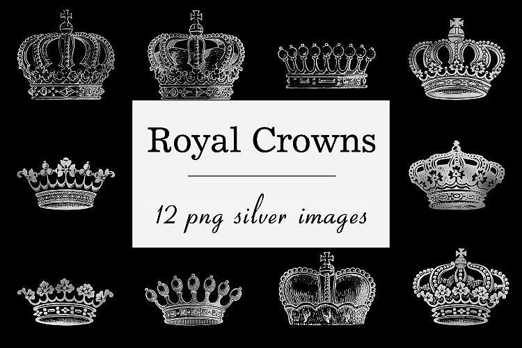 Silver Crown Clipart