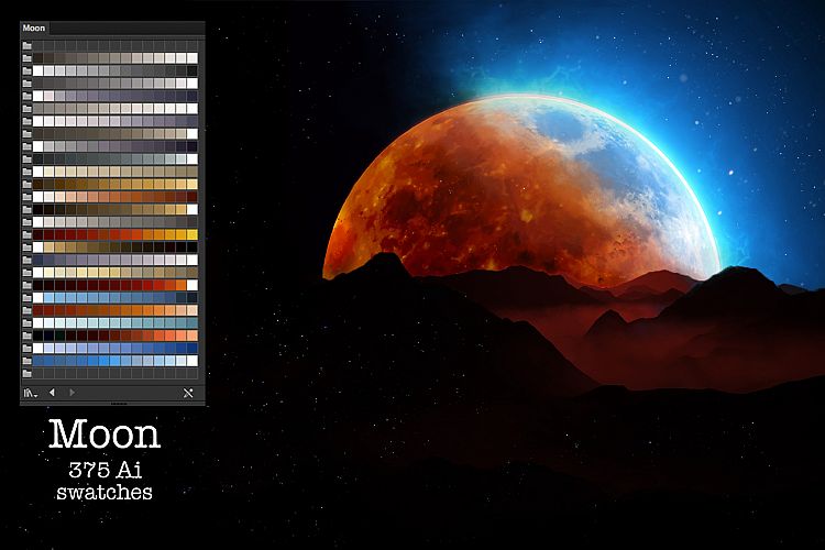 Moon Ai Swatches