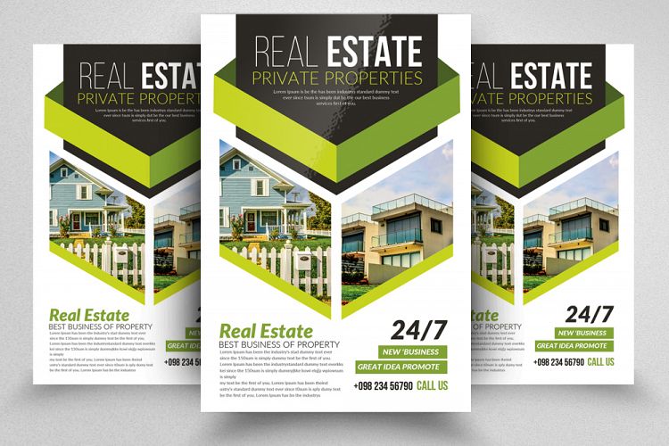 Real Estate Editable Flyer Template Viewing Product Real Estate Editable Flyer Template
