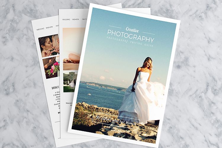 Minimal Photography Price List Template
