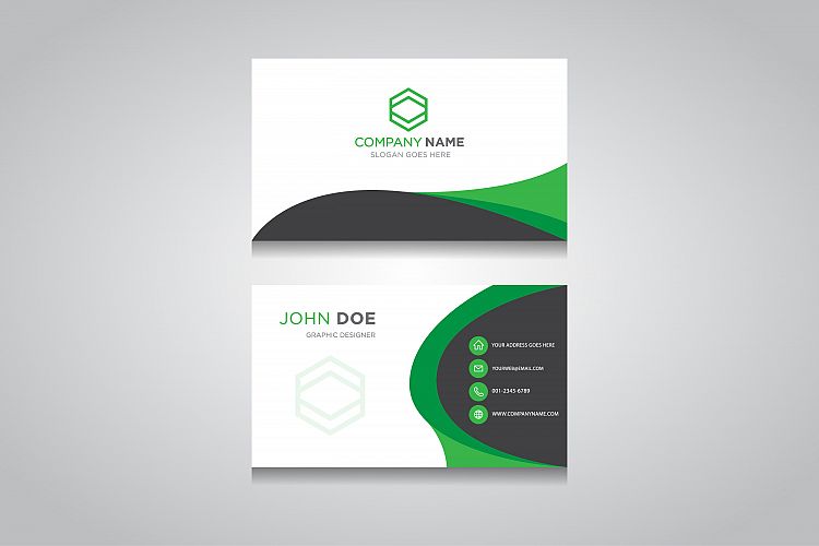 Business Card Template. creative business card
