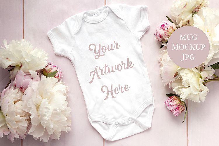 Babygrow Onsie All in one Mockup