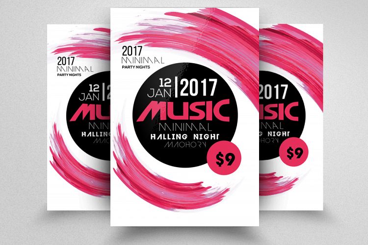 Music Party Flyer Template