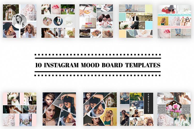 10 Instagram Mood Board Templates