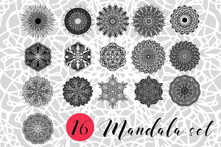 Mandalas set 1. example image 1