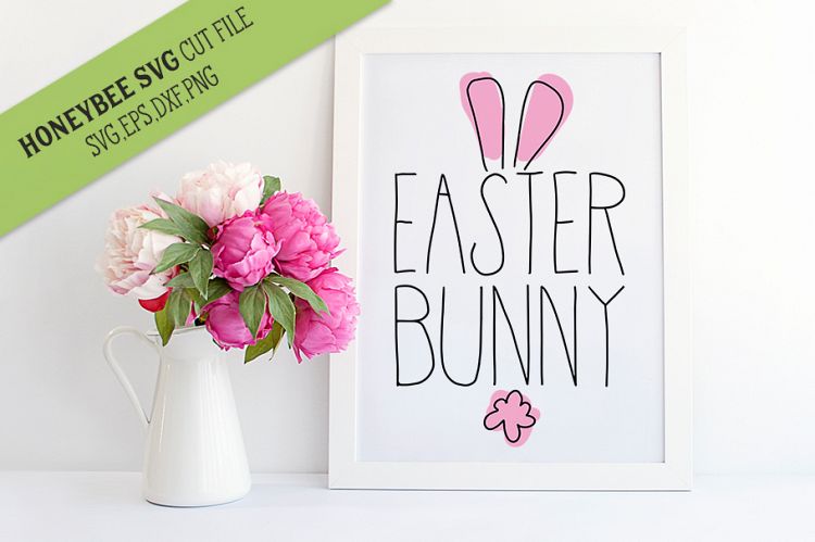 Easter Bunny SVG Cut file